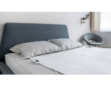 A heated sheet will keep you warm during the cold season