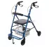 The MED1-KY9148L Lightweight Rollator with Footrest 