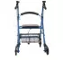 The MED1-KY9148L Lightweight Rollator with Footrest 