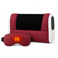 Roller Massage Pillow for Neck and Back with Heating and Heated Eye Compress MED1-JSD-617A