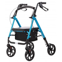 Ролатор облегченный с широким сидением алюминиевый MED1-KY9158L-8