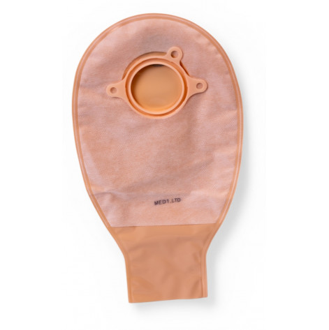 Open-type two-component stool collector with filter and plastic clip (bag), 50 mm cutout MED1-OS05-50