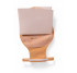 One-piece open-type ostomy bag with pediatric wire clamp, 15-35 mm flange, flesh-colored MED1-OS10-S1535