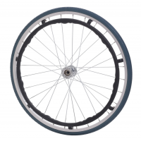 Rear wheel for wheelchairs, 24 aluminum MED1-RW12