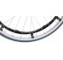 Wheelchair rear wheel, 24 steel MED1-RW13