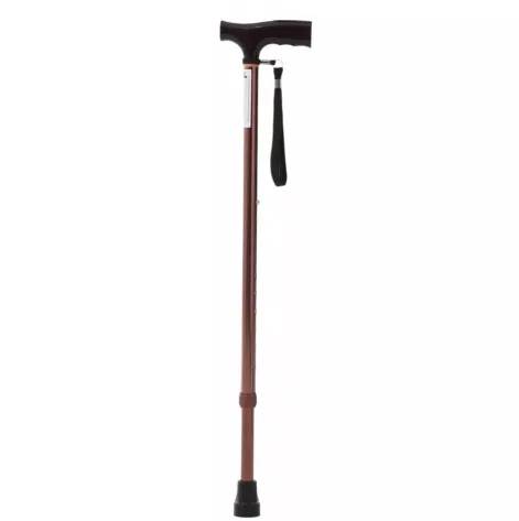 Cane adjustable aluminum brown MED1-SC2032