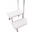 Табурет-сходинка подвійна з поручнем MED1-SC6050-6