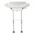 Shower chair wall mounted folding MED1-SC6190A