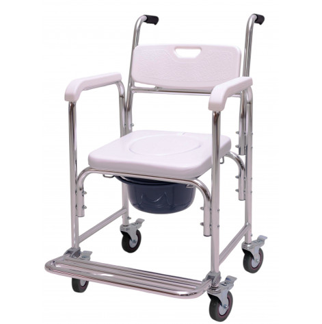 Купити Крісло-туалет на колесах MED1-SC7005B (MED1-SC7005B). Зображення №1