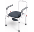 Commode chair with folding armrests MED1-SC7010