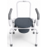 Commode chair with folding armrests MED1-SC7010