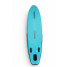 Надувная доска для гребли стоя (Сап-борд),зеленая MaxIQ-su-green