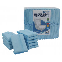 Урологические прокладки MED1-WC04, размер 55×20 см (30 шт в упаковке)