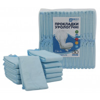 Урологические прокладки MED1-WC04, размер 60×30 см (30 шт в упаковке)