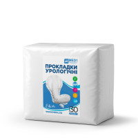 Прокладки урологічні при нетриманні сечі одноразові MED1-WC04, розмір 60*30 см (30 шт в упаковці)
