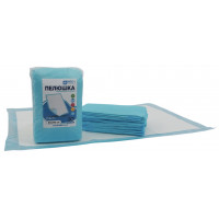 Медицинская одноразовая впитывающая пелёнка MED1-WC03, размер 60×90 см (10 шт в упаковке)