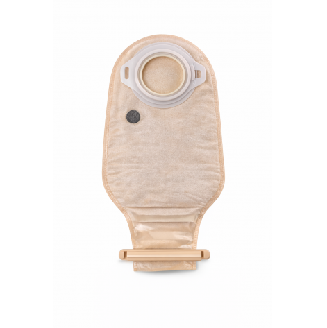 Купить Калоприемник двухкомпонентный открытого типа с фильтром и пластиковым зажимом (мешок),вырез 70 мм MED1 (OS05-70mm). Изображение №1