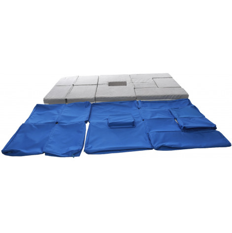Купити Змінний водонепроникний чохол для матраца 90 см медичних ліжок MED1-Н01, MED1-Н03 (8см) (MED1-СR8-90). Зображення №1