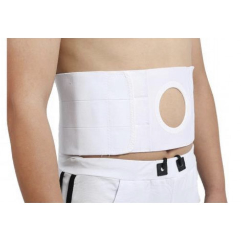 The MED1-TJ-407 Abdominal Bandage with Stoma Opening