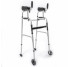 Walking walker with armrest and wheels MED1-N26
