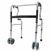 Two-level walker with wheels for movement MED1-N25