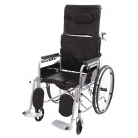 Wheelchair with toilet (sanitary equipment) Gertrude