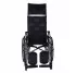 Multifunctional wheelchair RECLINER chrome