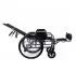 Multifunctional wheelchair RECLINER chrome