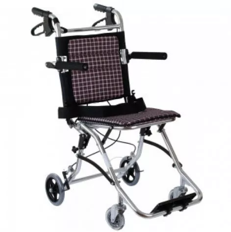 Wheelchair transit folding