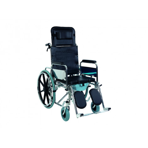 Купить Инвалидная коляска многофункциональная с санитарным оснащением Golfi-124 (G124). Изображение №1