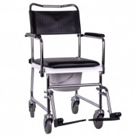 Кресло-каталка с туалетом JBS (колеса 5 дюймов) Стул-туалет
