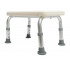 Low stool or step for shower with 4 legs with height adjustment MED1-SC6050-A