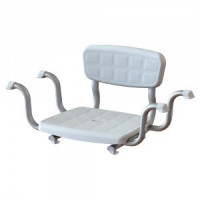 Bathroom seat with backrest KING-BSB-00
