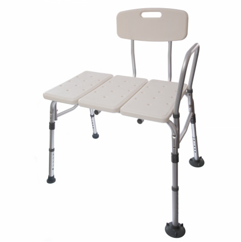 Shower chair for overweight people, non-slip MED1-N07