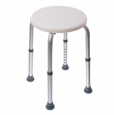 Shower stool on 4 legs with suction cups MED1-N03