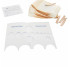 Single-component open-type colostomy bag with plastic clip MED1-OS03