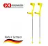 Arm crutch Klassiker, yellow