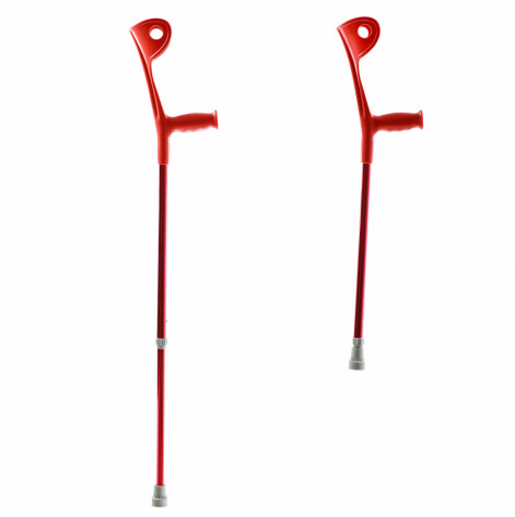 Купити Милиця підлокітна MED1-N31 (червона) (MED1-N31 (червона)). Зображення №1