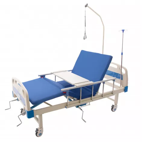 Купити Медичне ліжко 4 секційне MED1-C15 (стандартне) з туалетом (MED1-C15 (стандартне)). Зображення №1
