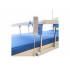 Электрическая медицинская функциональная кровать (2 секции) MED1-С06. Работает без света