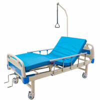 Купить Медицинская кровать 4 секционная MED1-C09 для больницы, клиники, дома. Функциональная кровать для инвалидов (видеообзор) (MED1-C09). Изображение №1