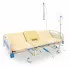 Wide medical bed with toilet and side-turn function for seriously ill patients