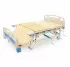 Wide medical bed with toilet and side-turn function for seriously ill patients