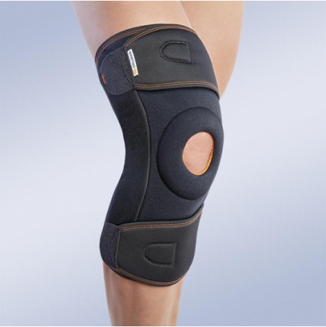 Купить 7120/2 Ортез на коленный сустав обращен вокруг колена черный длинный (p.M) (7120/2). Изображение №1