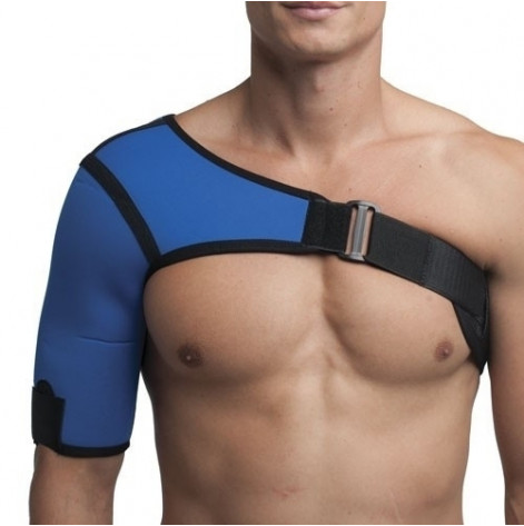 Shoulder bandage neoprene right (blue) r.4