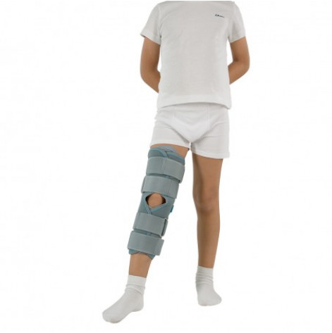 Bandage (splint) on the knee joint kids (grey) r.2