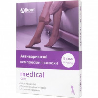Anti-varicose stockings MEDICAL CARE, compression class 2, size 4, black, closed toe
