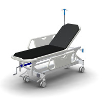 Medical gurney with mechanical height adjustment TPBr Horizon for transporting patients
