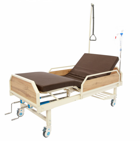 Купить Кровать для лежачих больных MED1-C09UA (бежевая) (MED1-C09UA (бежева)). Изображение №1