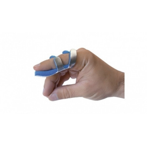 Simulated finger splint